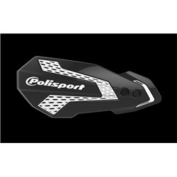Polisport, kryty páček MX Flow, s univerzálním montážním kitem, Honda CR/CRF '07-22', barva černo/bílá