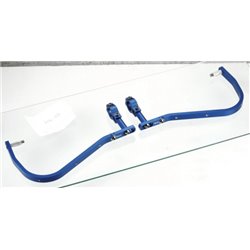 Accel, kryty páček ALU Enduro s výztuhou, s montážní sadou 28mm modrá barva (bez plastových krytů SD02)