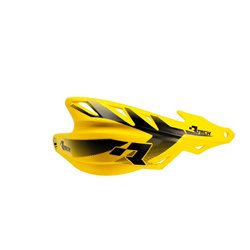 Racetech, kryty páček, RAPTOR žlutá barva (s montážní sadou na řidítka 22,2mm I 28,6mm)