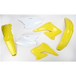 UFO, sada plastů, Suzuki RMZ 250 '04-'06 barva OEM (žlutá/bílá)