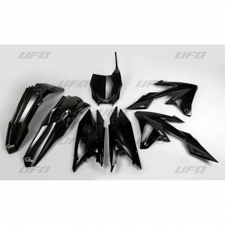 UFO, sada plastů, Suzuki RMZ 250 '19, RMZ 450 '18-19 černá barva