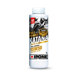 Ipone, Full Power Katana 15W50 motorový olej 100% Syntetic 1L (Ester, MA2) (15)