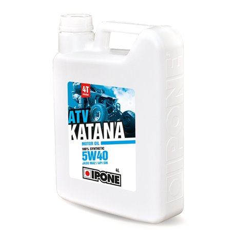Ipone, Katana ATV 5W40 motorový olej 100% Syntetic 4L (Ester, MA2) (6)