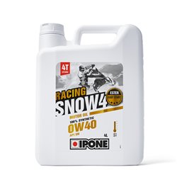 Ipone, Snow Racing 4T 0W40, olej pro sněžné skútry 100% Syntetic 4L (-45ST.C) (AKC) (6)