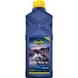 Putoline, motorový olej, 4T Ester Tech 4+ 10W-50 1L