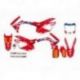 BLACKBIRD KOMPLET NAKLEJEK (OKLEIN) HONDA CRF 250R '14-'17, CRF 450R '13-'16 REPLICA TEAM HRC 23