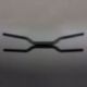 RENTHAL KIEROWNICA 1,1/8 CALA (28,6MM) STREET FATBAR HANDLEBAR ULTRA LOW (TOURING) KOLOR CZARNY