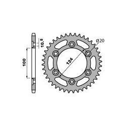 Zadní blatník X Honda CR 125/250, 02-07