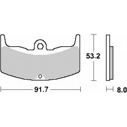 Sada těsnění OMP, TOP-END,  KAWASAKI KX 125 (92-94)