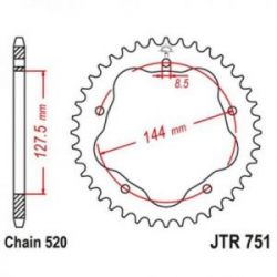 Athena, těsnění víka alternátoru, Yamaha YZ 250 '88-'98