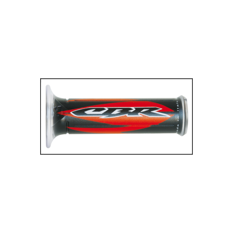HARRI'S MANETKI 01687-C2R HONDA CBR (120 MM/22 MM) Z OTWOREM KOLOR CZERWONY/CZARNY (12)