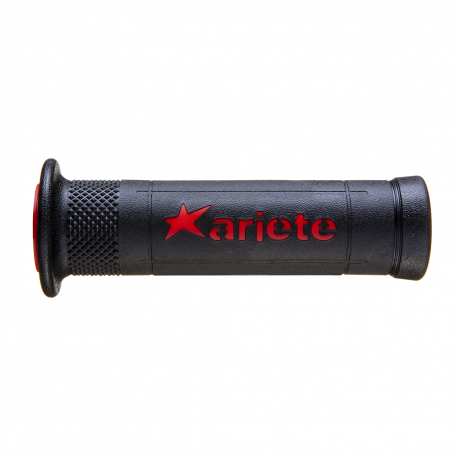 ARIETE MANETKI ROAD ARIRAM Z OTWOREM (120 MM) KOLOR CZARNY CZERWONY (12)