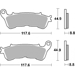 Winderosa (Vertex), sada těsnění motoru, Yamaha WR400F 00, WR426F 01-02, YZ426F 00-02(s gufery motoru)