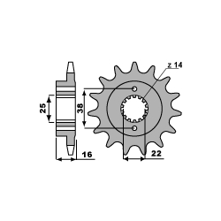 Winderosa (Vertex), těsnění ventilového víka, KTM SX 450 ATV 09-10, SX 505 ATV 09-10, SX-F 450 07-12, SX-F 505 08, XC-F 450 08-