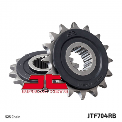 JT ZĘBATKA PRZEDNIA 2078 16 Z GUMĄ APRILIA 1000, BMW F 800 (JTF704.16RB)* (ŁAŃC. 525)