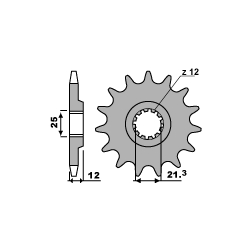 Winderosa (Vertex), těsnění víka alternátoru, Honda CR250R 84-01