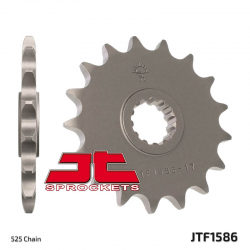 JT, přední řetězové kolečko, 2142 15 Yamaha R6 '06-'18, TDM 850 96-98 (-2) (JTF1586.15)* (řetěz 525)