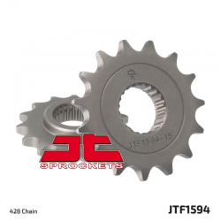JT, přední řetězové kolečko, 2149 15 Yamaha 250 TRICKER '06-'08, YBR 250 '08-'11 (JTF1594.15)* (řetěz 428)
