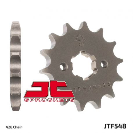 JT ZĘBATKA PRZEDNIA 2177 13 YAMAHA YBR 125 '05-'15 (JTF548.13)* XT125R/X '08-'11,TTR125 '00-'15 (ŁAŃC. 428)
