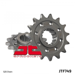 JT, přední řetězové kolečko, 2249 16 Ducati PANIGALE 1199/1299 '12-'16 (JTF749.16)* (řetěz525)