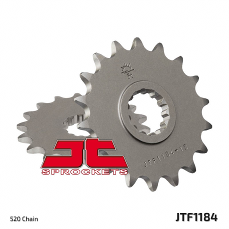 JT ZĘBATKA PRZEDNIA 2328 18 TRUMPH 865 BONEVILLE AMERICA SCRAMBLER 14-17 (MOD. 520), BONNEVILLE T100 17-18 (232818JT) (ŁAŃC. 520