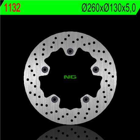 NG, přední brzdový kotouč, TGB 125/250/300 08-18 (260X130X5,0mm) (5X10,5mm)