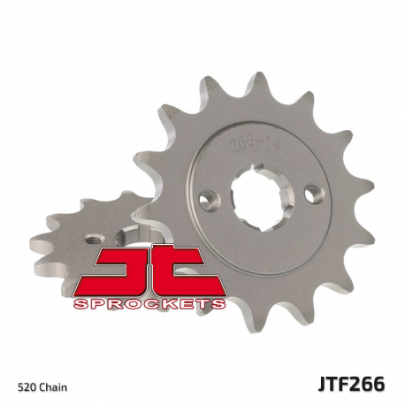 JT ZĘBATKA PRZEDNIA 266 13 HONDA CR 125 '79-'85 (JTF266.13)* (ŁAŃC. 520)
