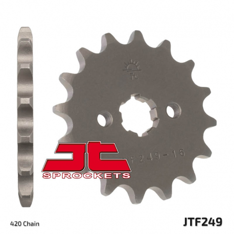 JT ZĘBATKA PRZEDNIA 270 13 SUZUKI DRZ 110 '03-'05, HONDA ANF (JTF249.13)* (ŁAŃC. 420)