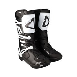 Leatt, MX boty 3.5 Boot, barva černá/bílá, velikost 45.5 / 29.5 cm