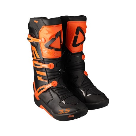Leatt, MX boty 3.5 Boot, barva černá/oranžová, velikost 47 / 30.5 cm