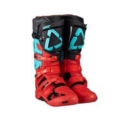 Leatt, boty Cross 4.5 Boots Fuel, barva černá/červená/modrá, velikost 40.5 / 25.5 cm