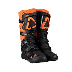 Leatt, boty Cross 4.5 Boots Orange, barva černá/oranžová, velikost 40.5 / 25.5 cm