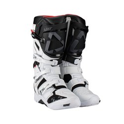 Leatt, cross boty  5.5 Flexlock Boots White, barva bílá/černá, velikost 40.5 / 25.5 cm