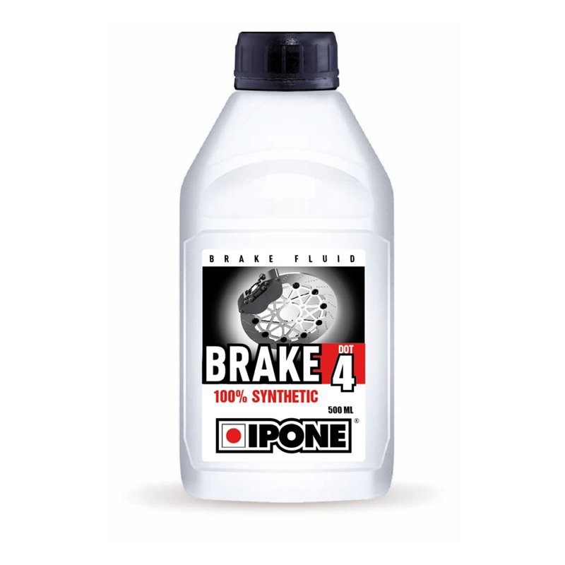 Ipone, brzdová kapalina BRAKE FLUID DOT 4 500ML 100% Syntetic (DOT 3) (12)  - Motoline