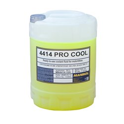Mannol, chladicí kapalina, PRO COOL 10L MOTO (-40ST.C/+135ST.C) ready to use