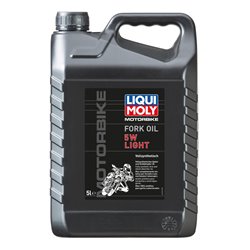 Liqui Moly, tlumičový olej Motorbike FORK OIL 5W LIGHT 5L