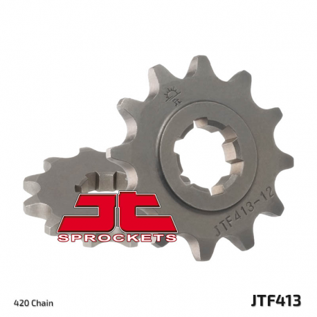 JT ZĘBATKA PRZEDNIA 413 13 SUZUKI RMX 50, TS 50 (JTF413.13)* (ŁAŃC. 420)