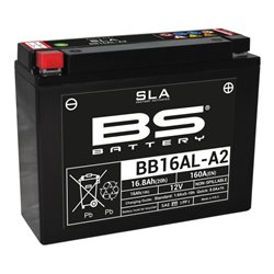 BS, akumulátor BB16AL-A2 (FA) (YB16ALA2) 12V 16AH 205X71X164, bezúdržbový - naplněný (160A) (4)