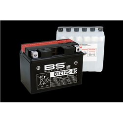 BS, akumulátor BTZ12S-BS (YTZ12S, YTZ12S-BS) 12V 11AH 150X86X110, bezúdržbový - elektrolyt samostatně (210A) (4) UE2019/1148
