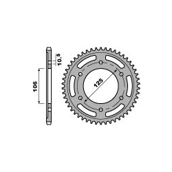 PBR, rozeta 4529 50 C45 Triumph TIGER 800 (11-16) (řetěz525) (JTR2014.50) DAYTONA 675 '06-'17