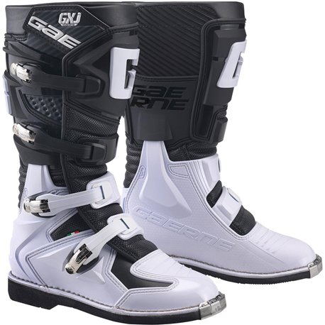 Gaerne GX-J, junior cross boty, barva černá/bílá, velikost 35