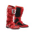 Gaerne SG-12, cross boty, Solid Red, červená barva, velikost 44
