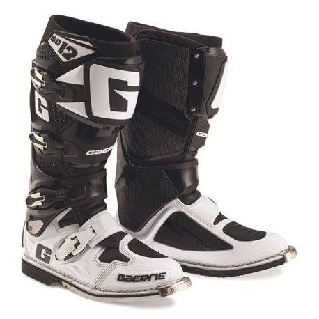 Gaerne SG-12, cross boty, černá barva/BIAŁY, velikost 41