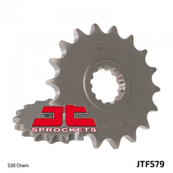 JT ZĘBATKA PRZEDNIA 579 17 YAMAHA FZ1 '06-'14, R1 '04-'14, FJ, XJR (JTF579.17) (ŁAŃC. 530)