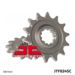 JT, přední řetězové kolečko, 727 14 Husqvarna CR/WR/TC/TE 125/250/300/310/410/510/610 samočistící (Self Cleaning) (JTF824.14SC)*
