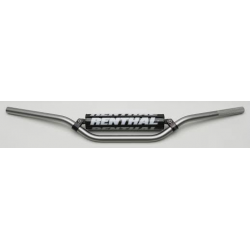 RENTHAL KIEROWNICA 7/8 CALA (22MM) 4.5 IN TRIALS HANDLEBAR SILVER KOLOR SREBRNY Z GĄBKĄ