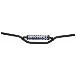 RENTHAL KIEROWNICA 7/8 CALA (22MM) MX MINI HANDLEBAR BLACK PLAYBIKE BAR PADDED KOLOR CZARNY Z GĄBKA