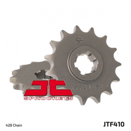 JT ZĘBATKA PRZEDNIA 799 13 SUZUKI GZ 125 '98-'11 (-1), GN 125, VL 125 INTRUDER (JTF410.13) (ŁAŃC. 428)