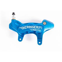 Beringer, Aerotec, axiální brzdový třmen, levý, 6 pístků Ø27mm Blue