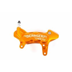 Beringer, Aerotec, axiální brzdový třmen, levý, 6 pístků Ø27mm Orange